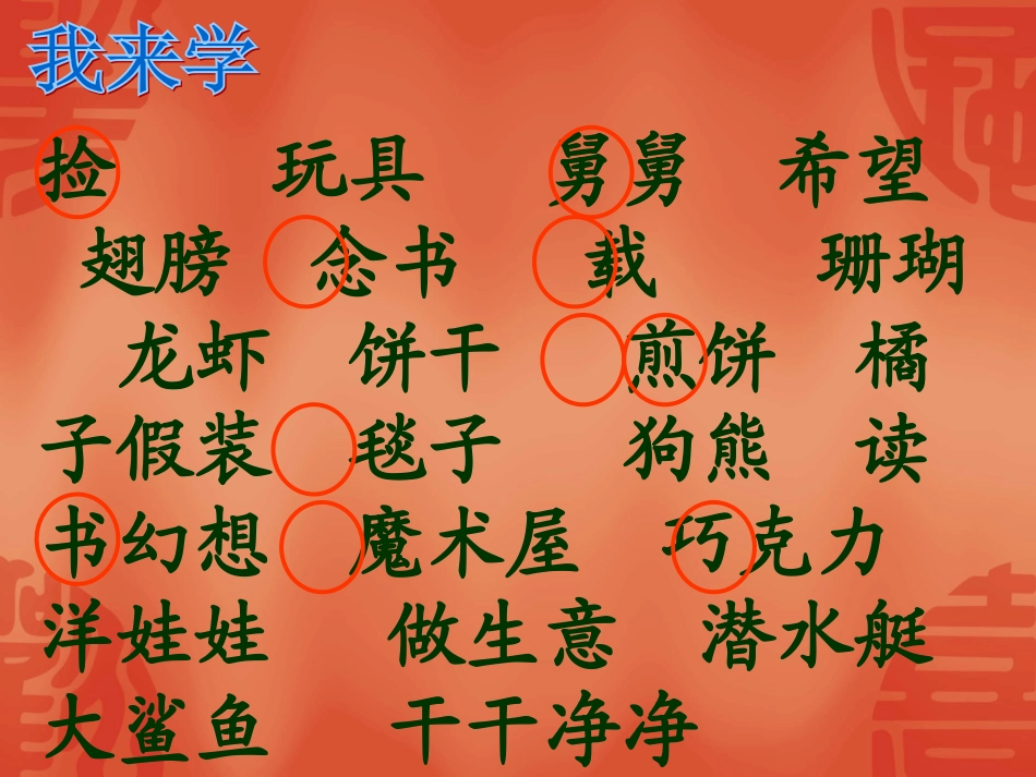 小学语文二年级课件-我的房间-沪教版_第3页