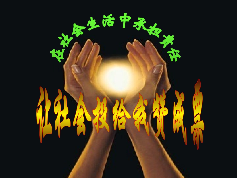 让社会投给我赞成票_第1页