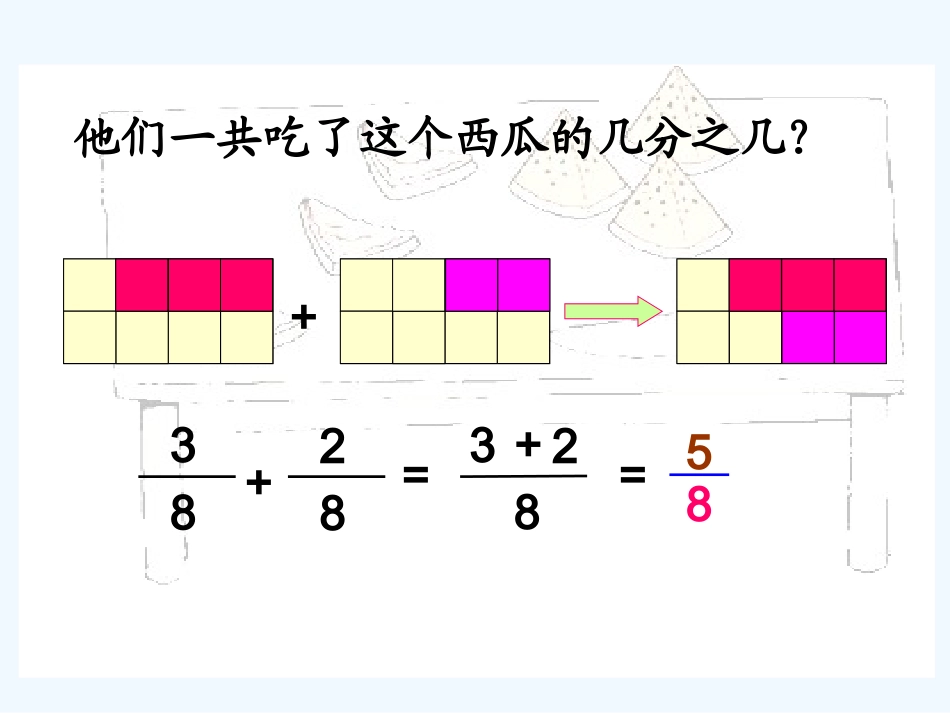 小学数学北师大2011课标版三年级吃西瓜的ppt_第3页