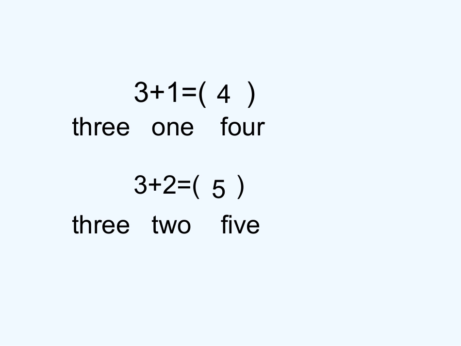新路径三年级上册Lesson-K--Numbers_第3页