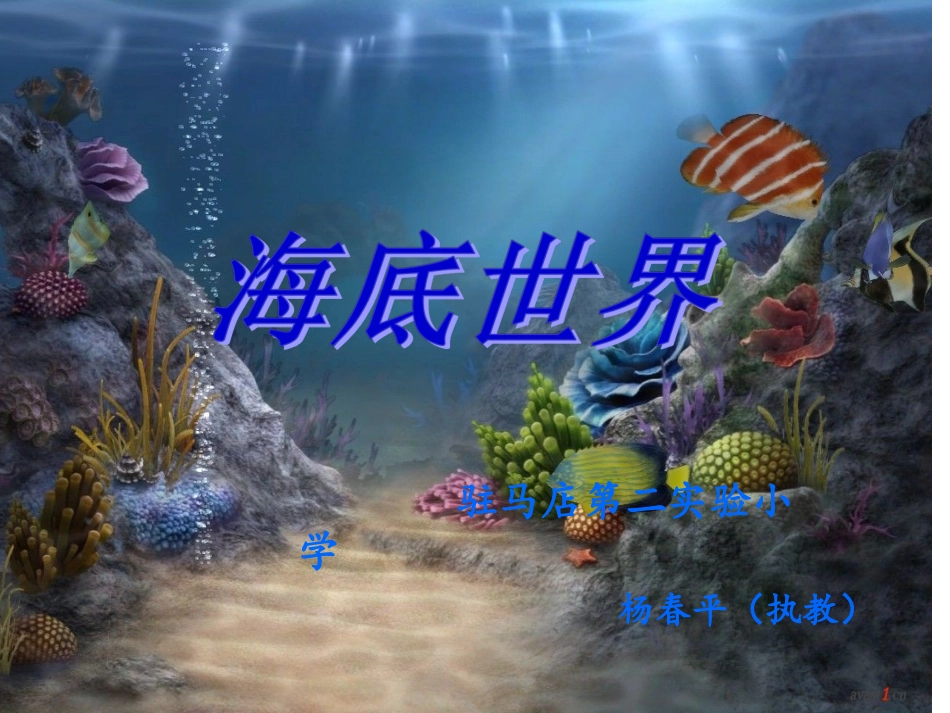 23海底世界_第1页