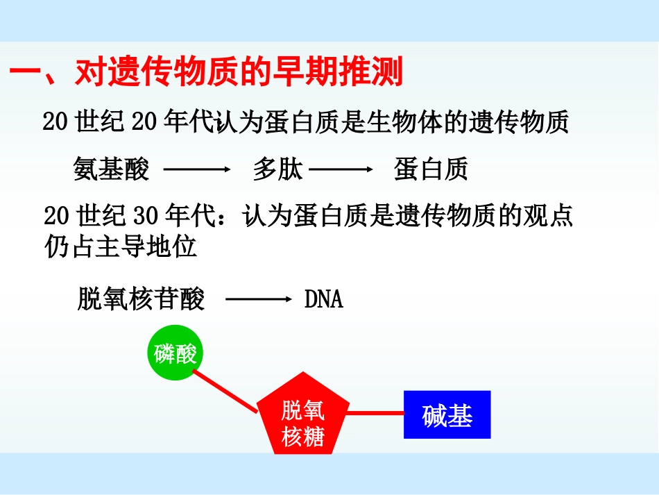 DNA是主要的遗传物质课件_第3页