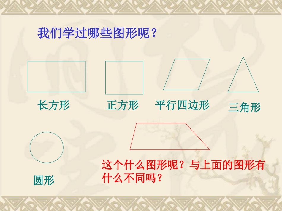 梯形的认识课件_第2页