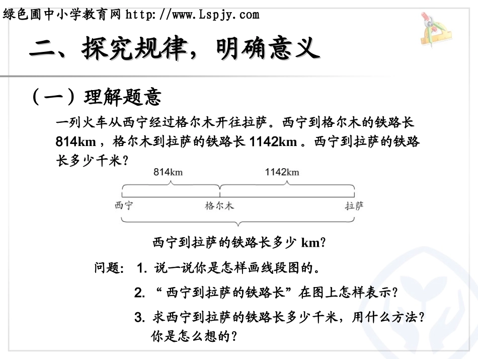 小学数学2011版本小学四年级《加、减法的定义及各部分间的关系》_第3页