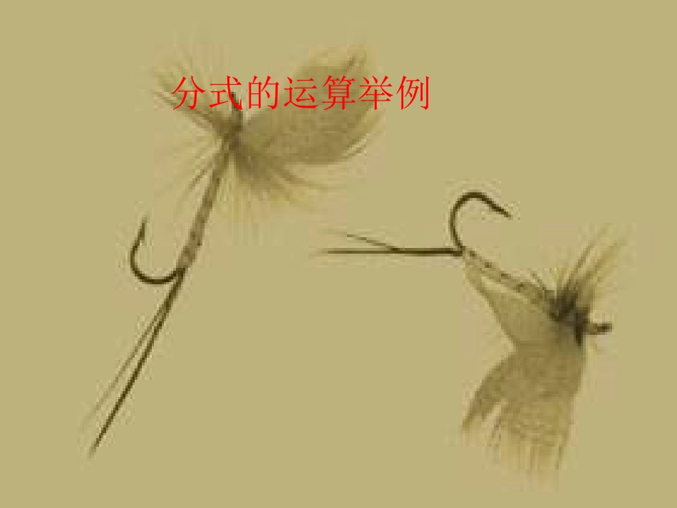 分式的运算s_第1页