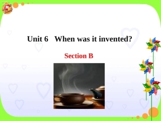 unit6SectionB课件