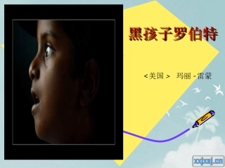 黑孩子罗伯特课件