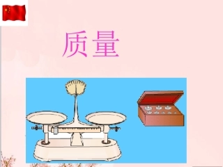 《第一节-质量》课件2