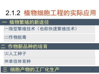 2.1.2-植物细胞工程的实际应用