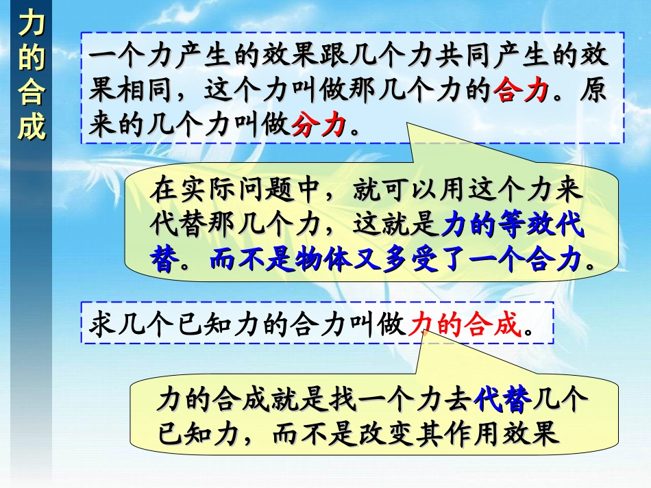 力的合成》-新人教上课_第3页