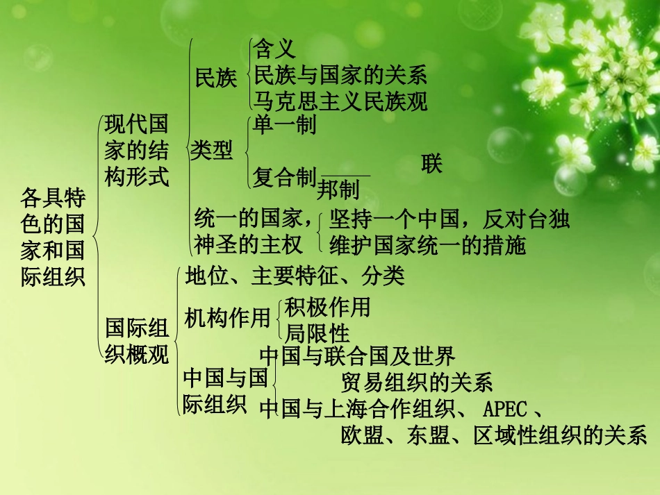 浙江省东阳市高中政治-专题一各具特色的国家和国际组织课件-新人教版选修3_第3页