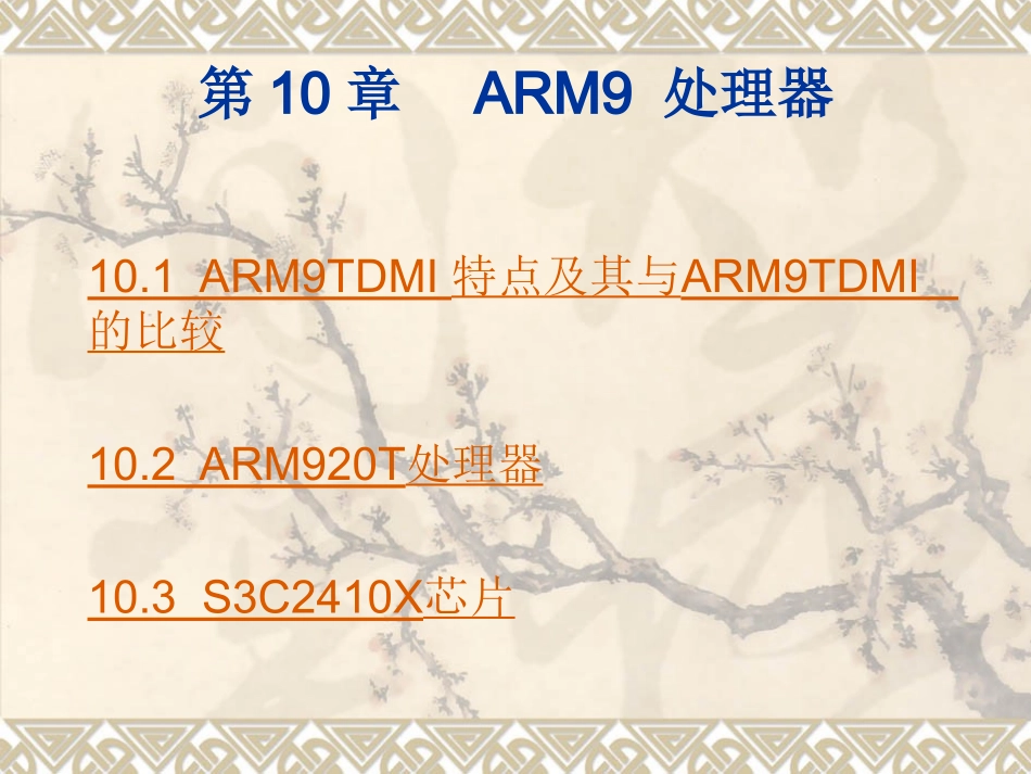 10ARM9-处理器_第1页