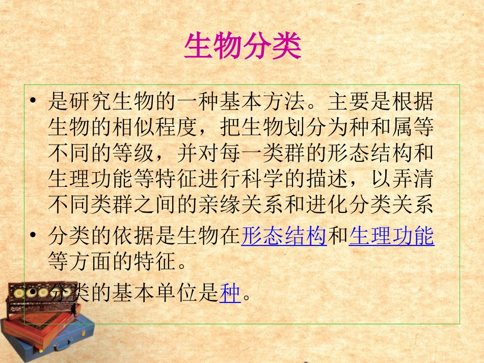 山东省东营市河口区实验学校八年级生物《第四章-生物的分类》课件-人教新课标版_第3页