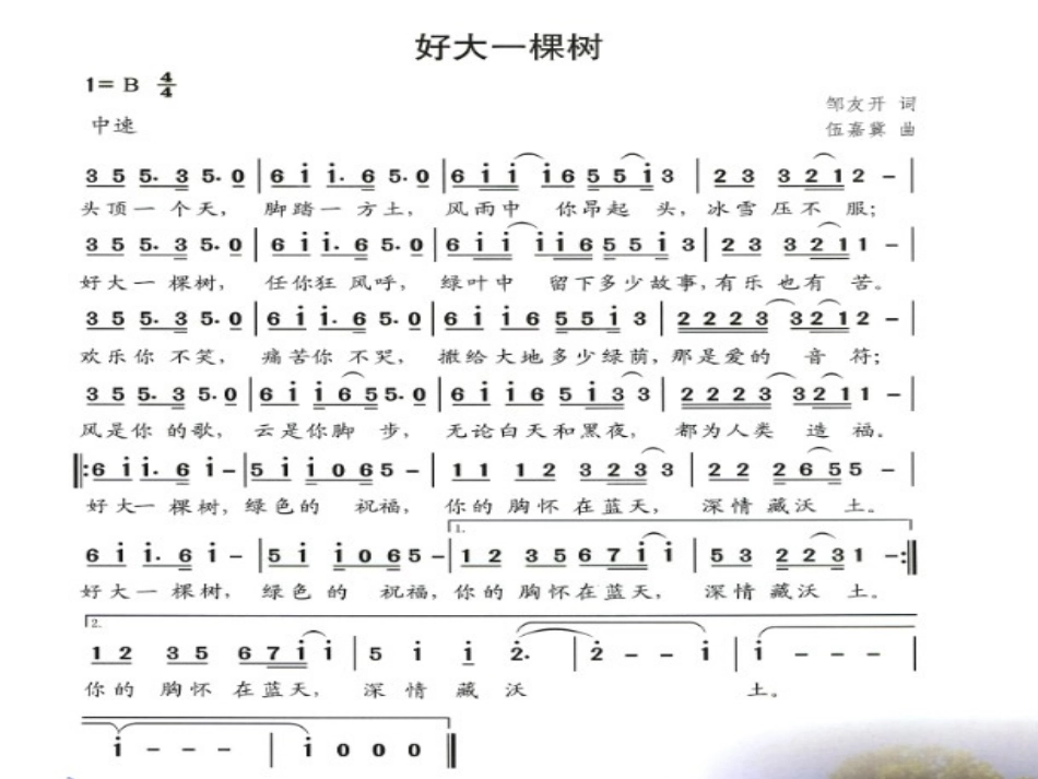 《好大一棵树》课件_第2页