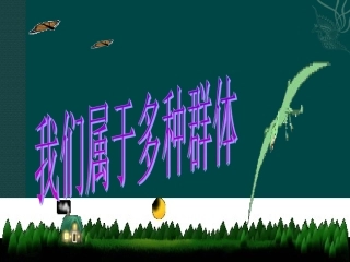 七年级政治上：-2.4-我们属于多种群体(课件)人民版