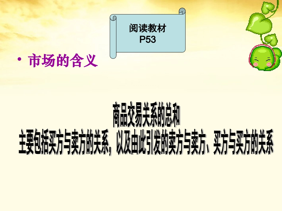 高一政治下册-第一节-《市场和市场交易原则》课件1-沪教版_第3页