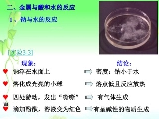 四川省大英县育才中学高一化学《金属的化学性质》课件2-新人教版