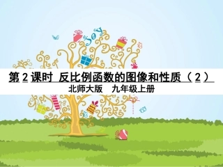 第2课时-反比例函数的图像和性质(2)
