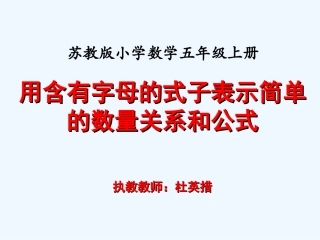 小学数学北师大2011课标版四年级用字母表示数-(12)