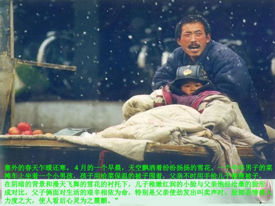 浙江省永嘉县楠江中学高二语文《感动》课件-新人教版_第3页