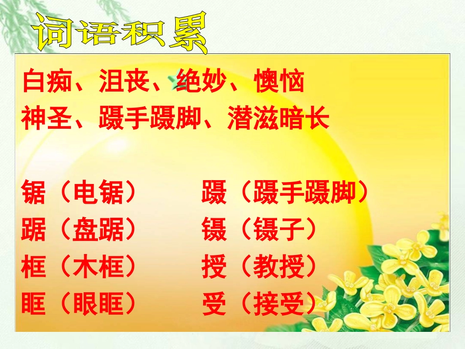 《唯一的听众》优质教学参考课件_第3页