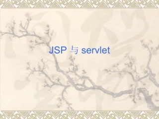 JSP与servlet