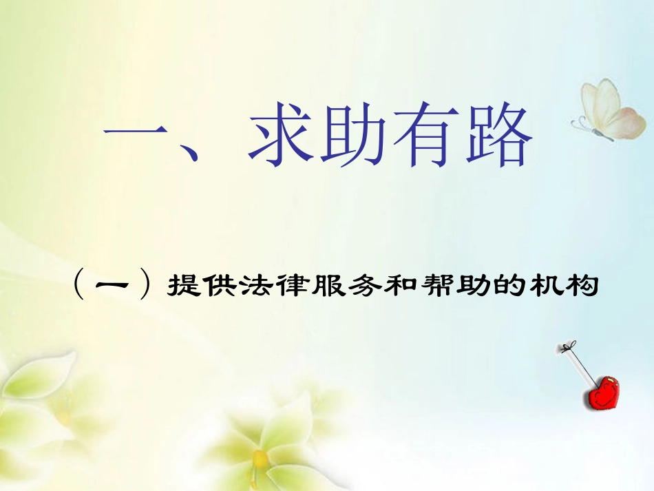 陕西省西安市庆安中学七年级政治下册《8.2-善用法律保护自己》课件-新人教版_第2页