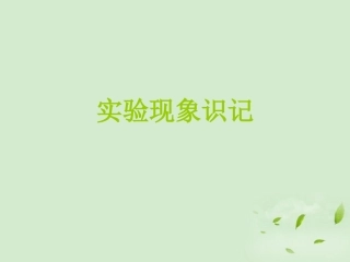 河北省邢台市临西一中高考化学第二轮专题复习实验现象识记课件