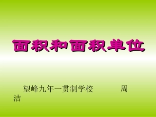 人教2011版小学数学三年级面积-(13)