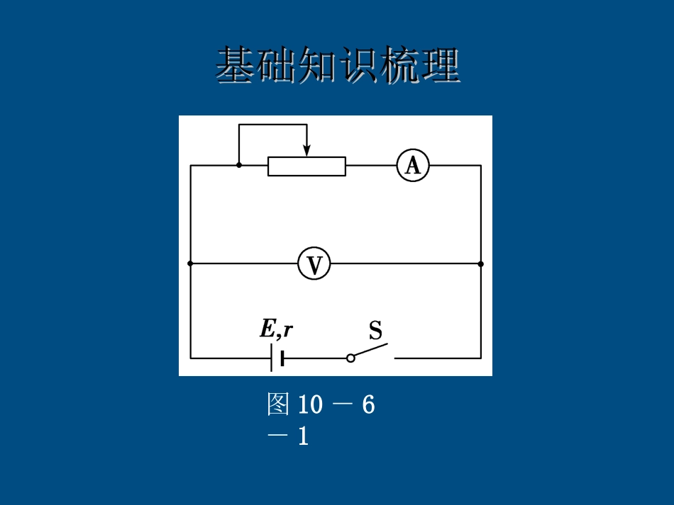 高中物理-测定电源电动势和内阻精品课件-新人教版选修3_第3页