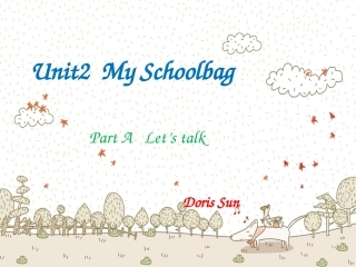 Unit2-My-schoolbag-课件