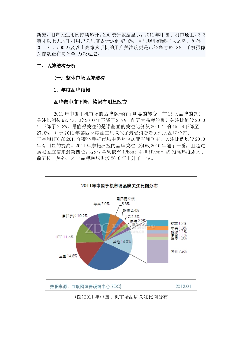 2011-2012中国手机市场研究年度报告(简版)_第3页