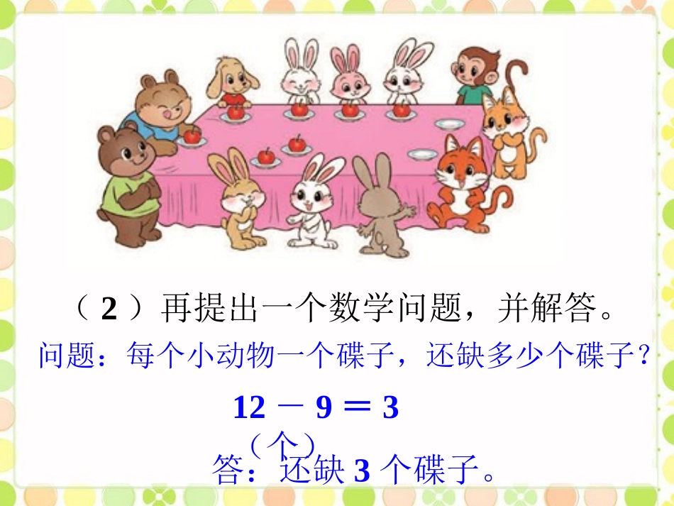 还缺多少个苹果-20以内退位减法(一)_第2页