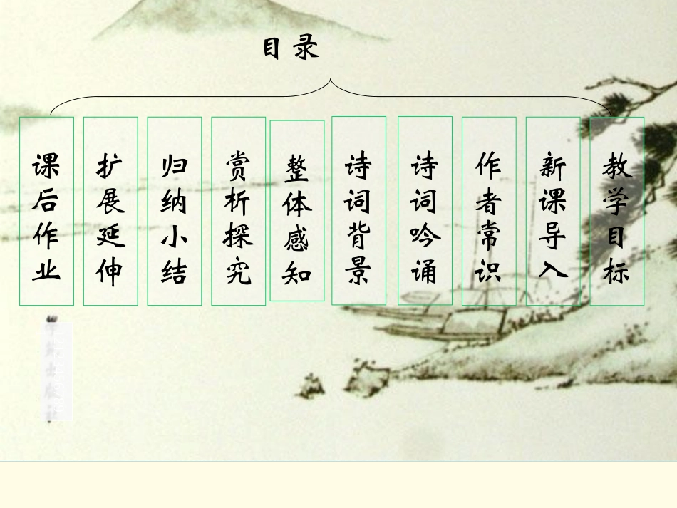 吉林省长岭县第四中学高中语文-2.5.2《定风波》课件-新人教版必修4_第3页