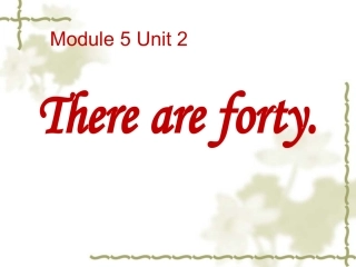 Unit2Thereareforty.