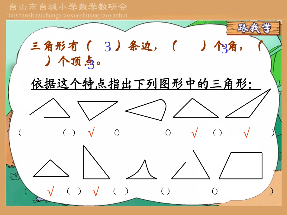 人教2011版小学数学四年级《三角形的分类》课件PPT_第3页