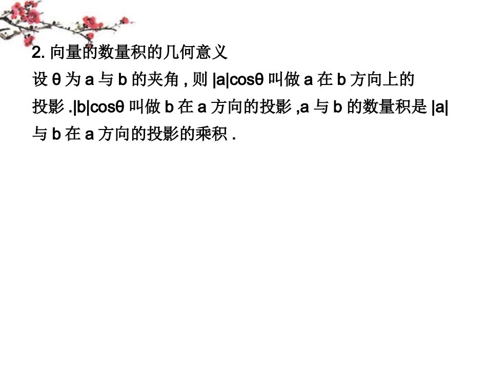 内蒙古呼伦贝尔市2012届高三数学总复习《向量的数量积》课件_第3页