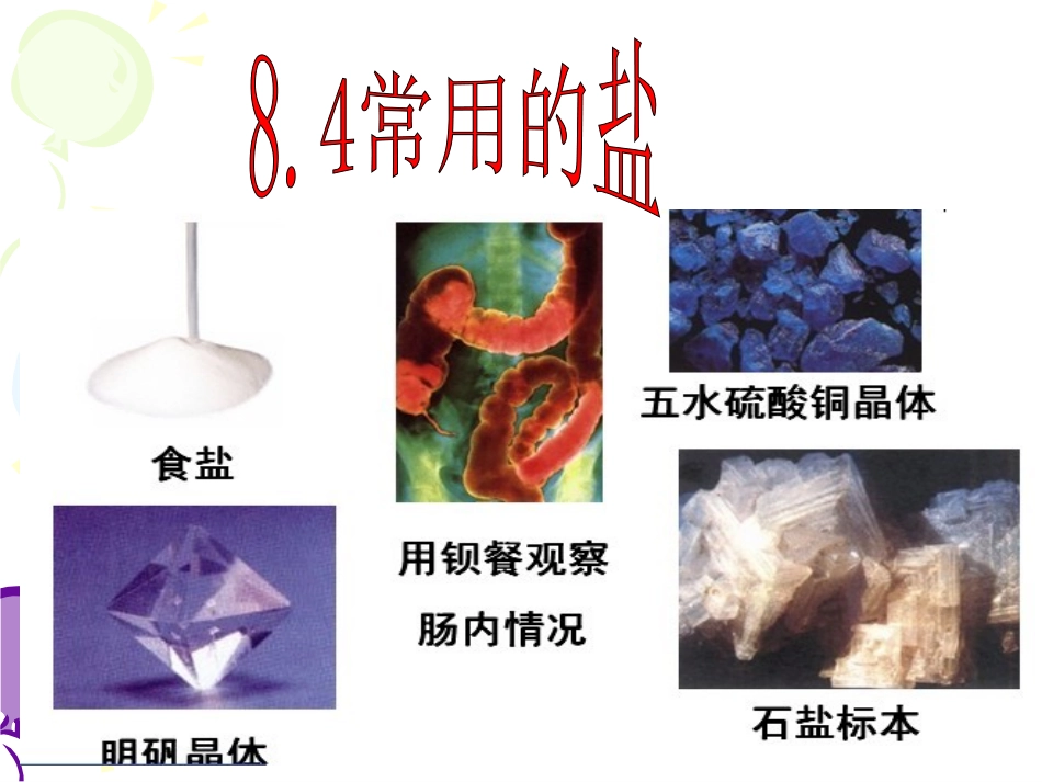 8.4常用的盐讲课_第1页