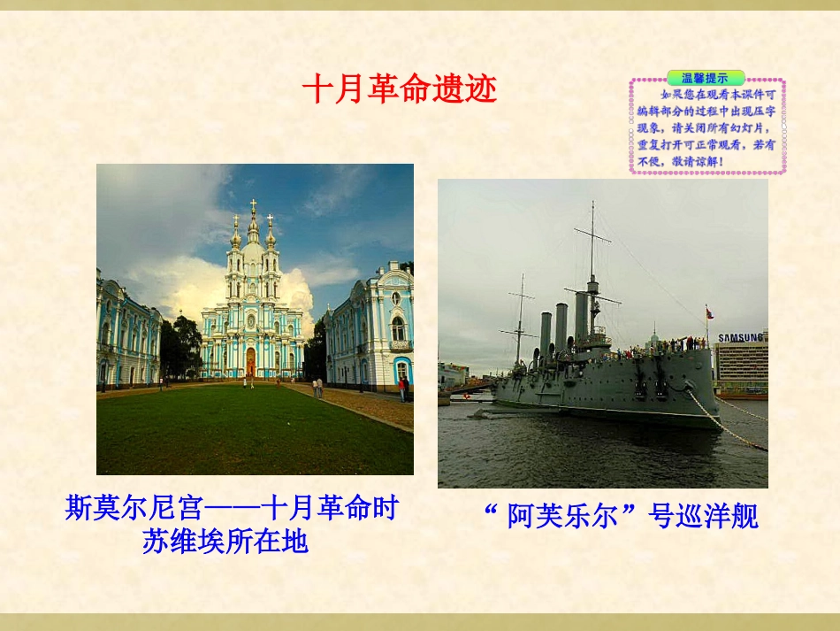 2013年九年级历史下册-第5课-伟大的十月革命课件-川教版(新课标)_第2页