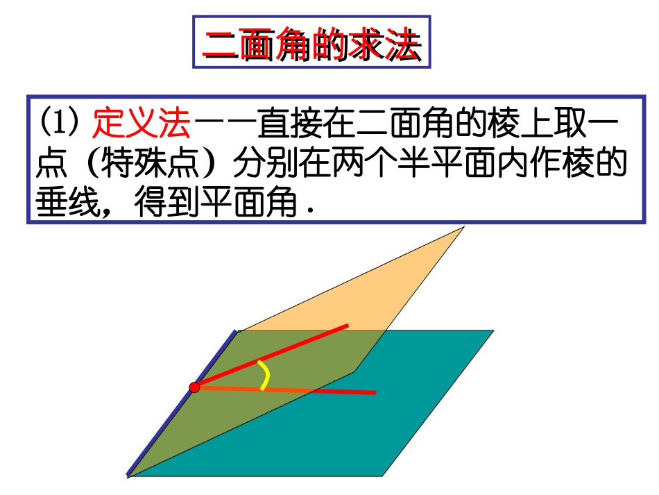 求二面角的平面角课件_第3页