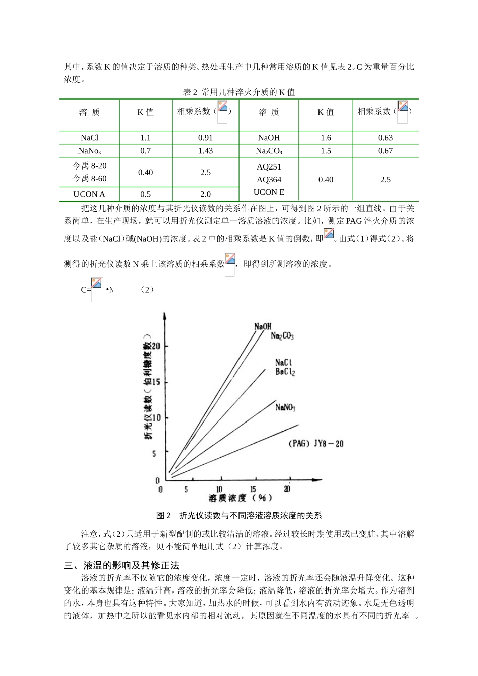 折光仪在测定水性介质浓度上的应用_第3页