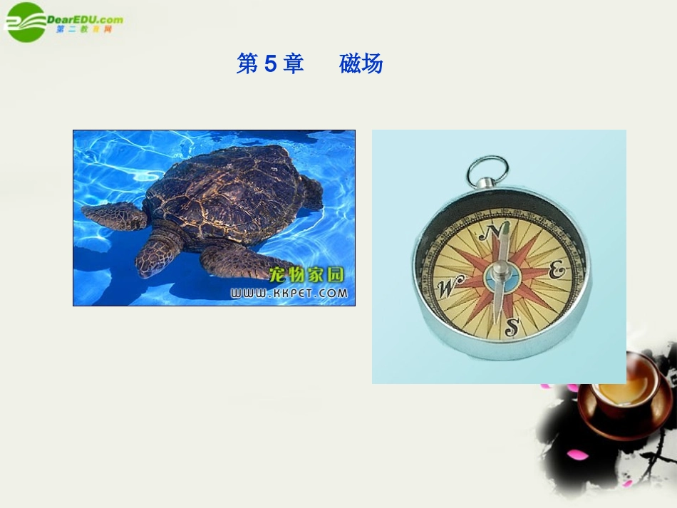 高中物理-第五章第一节《磁场》课件-鲁科版选修3-1_第2页