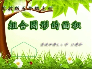 组合图形的面积-(2)