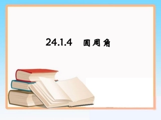 24.1.4圆周角2