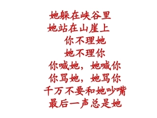 人教二上--《31-回声》PPT课件