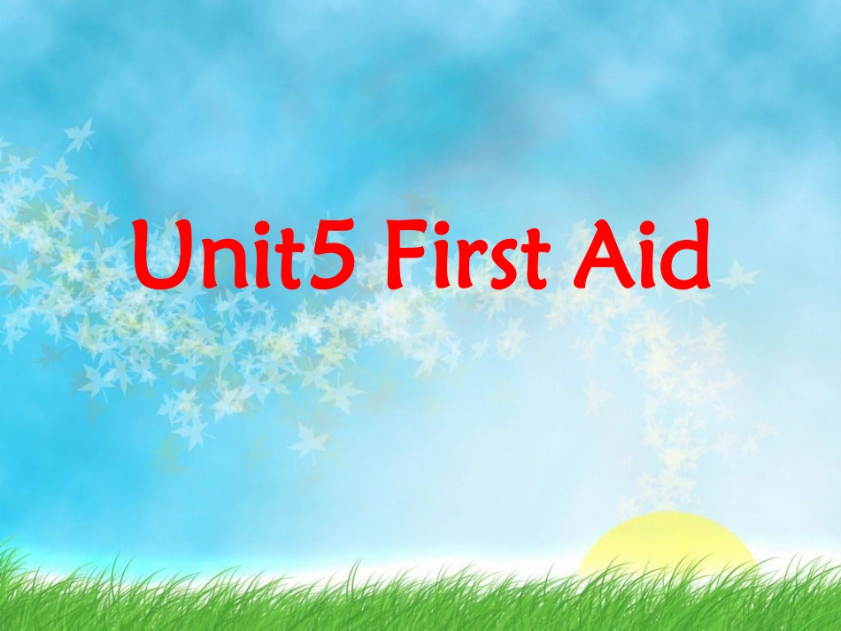 First-aid_第1页