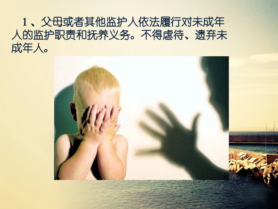 家庭保护-的基本内容_第1页