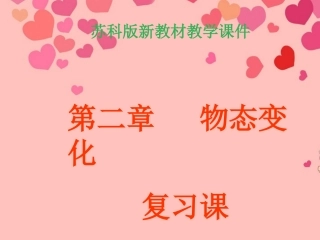 江苏省徐州市第三十四中学八年级物理上册《第2章-物态变化》课件-新人教版