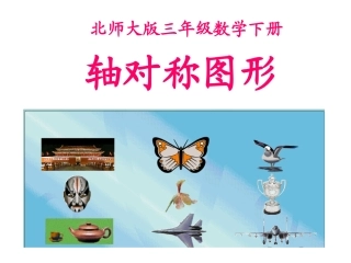 2.1《轴对称图形》3