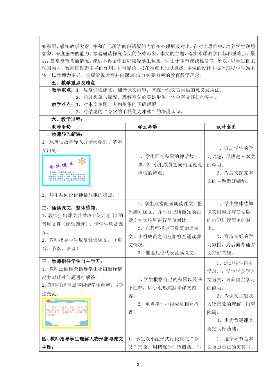 2014初中学科教学设计模版_第2页
